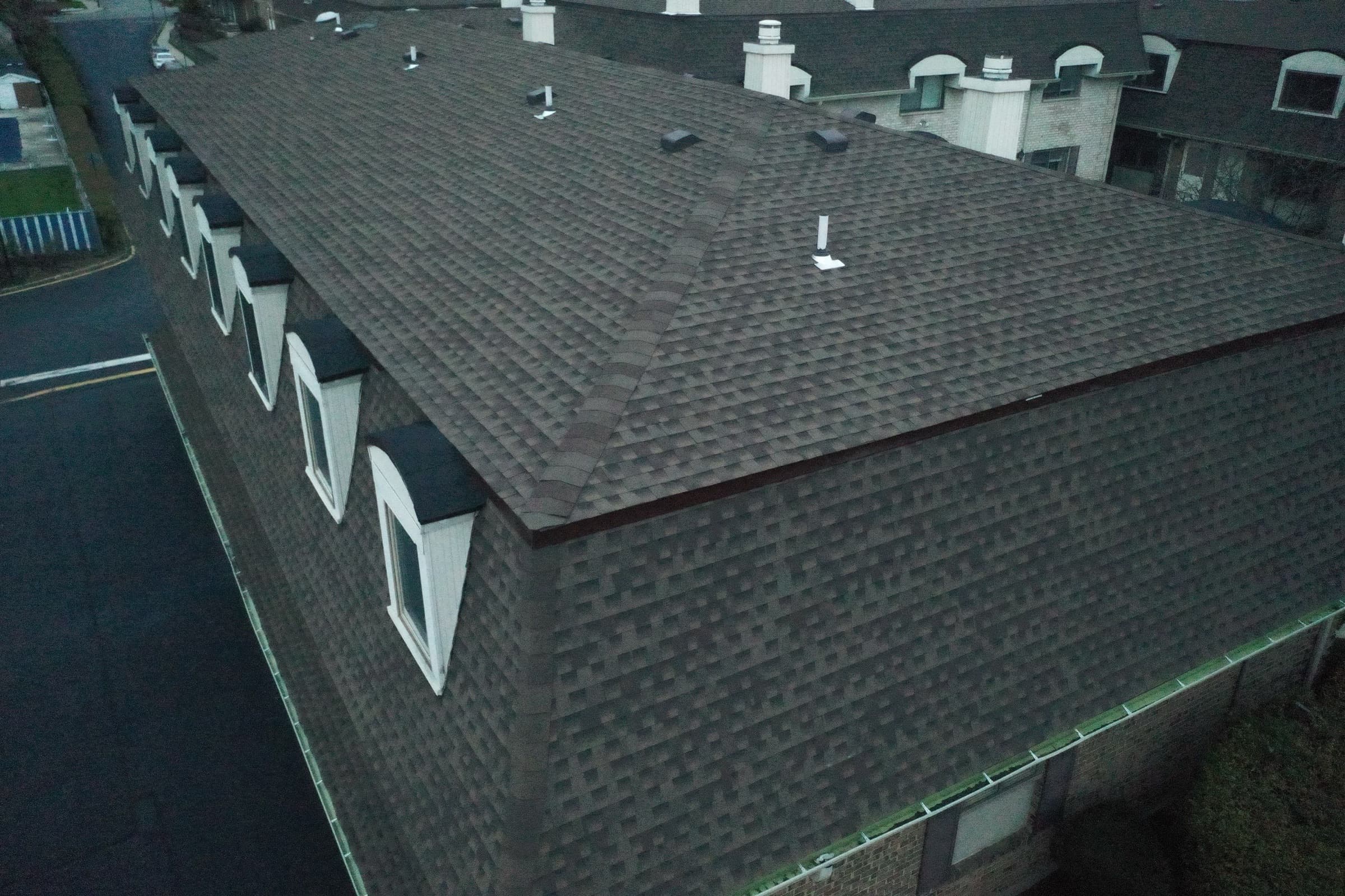 Townhome mansard and roof, Clifton, NJ, project photo 4