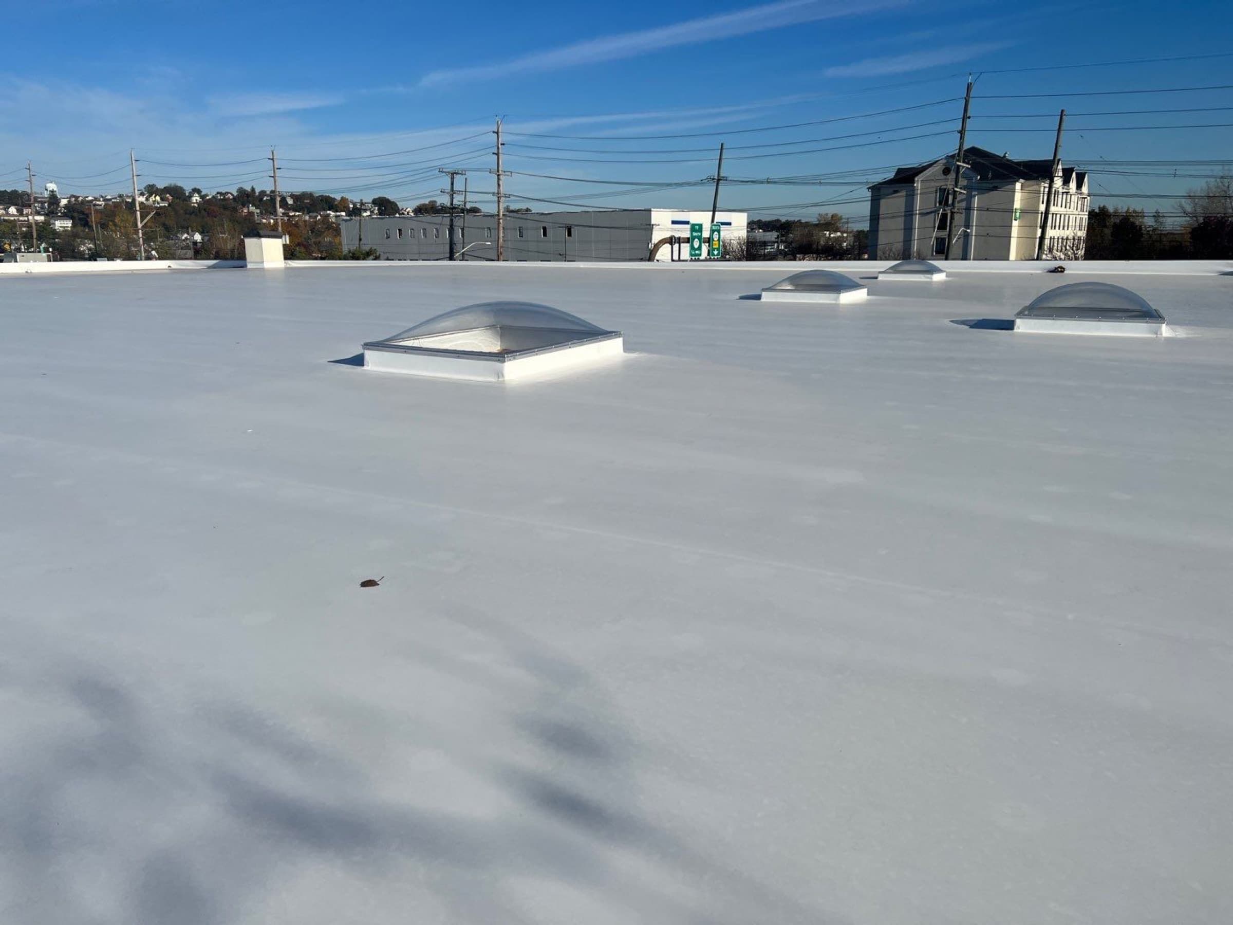 Commercial low-slope roof, East Rutherford, NJ, project photo 2