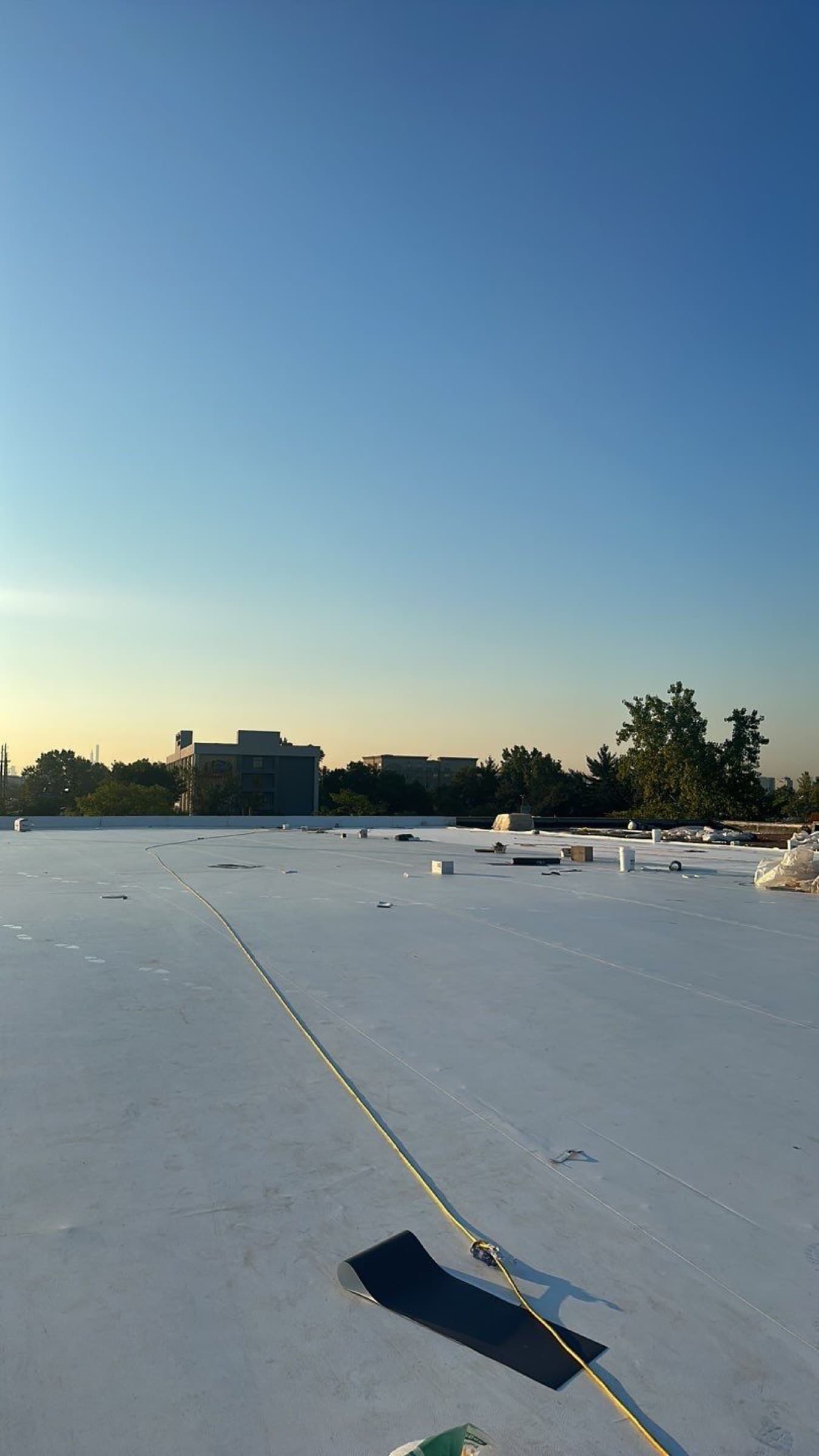 Commercial low-slope roof, East Rutherford, NJ, project photo 4
