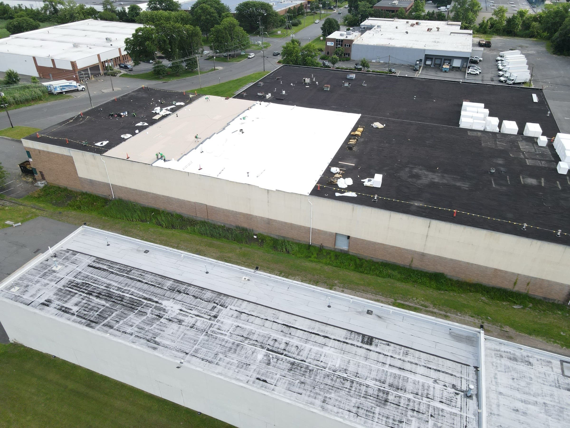 Warehouse roof conversion, East Rutherford, NJ, project photo 2