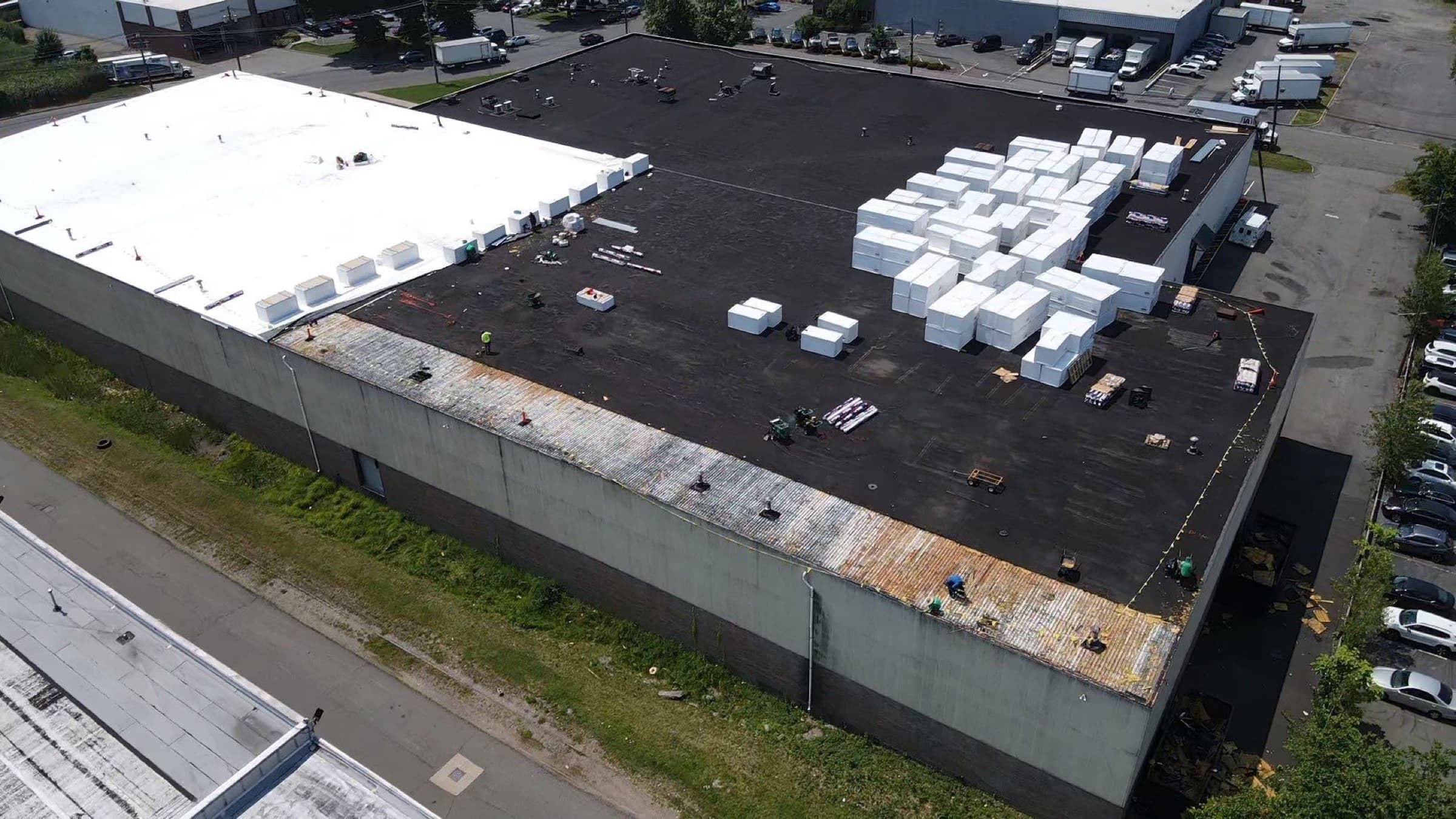 Warehouse roof conversion, East Rutherford, NJ, project photo 3