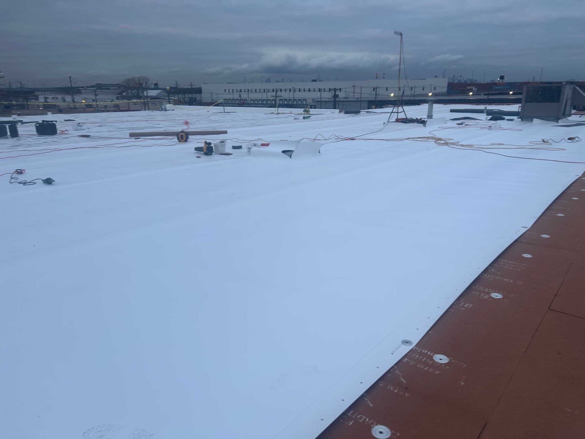 Commercial roof replacement, Newark, NJ, project photo 3