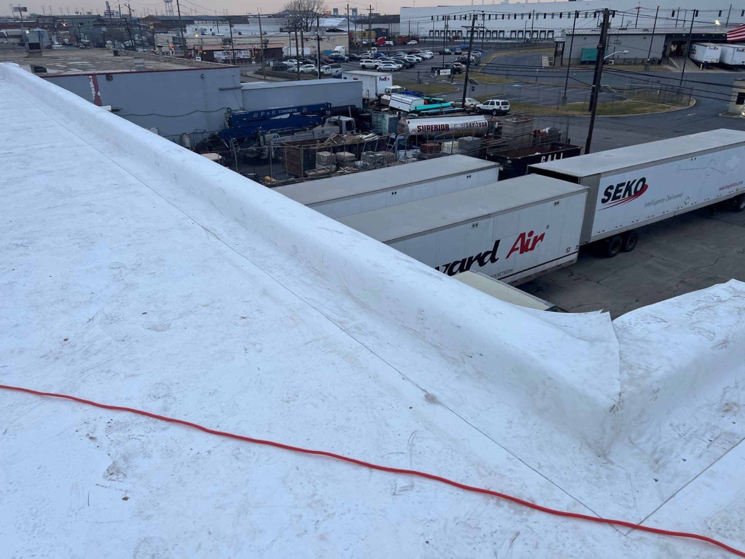 Commercial roof replacement, Newark, NJ, project photo 4
