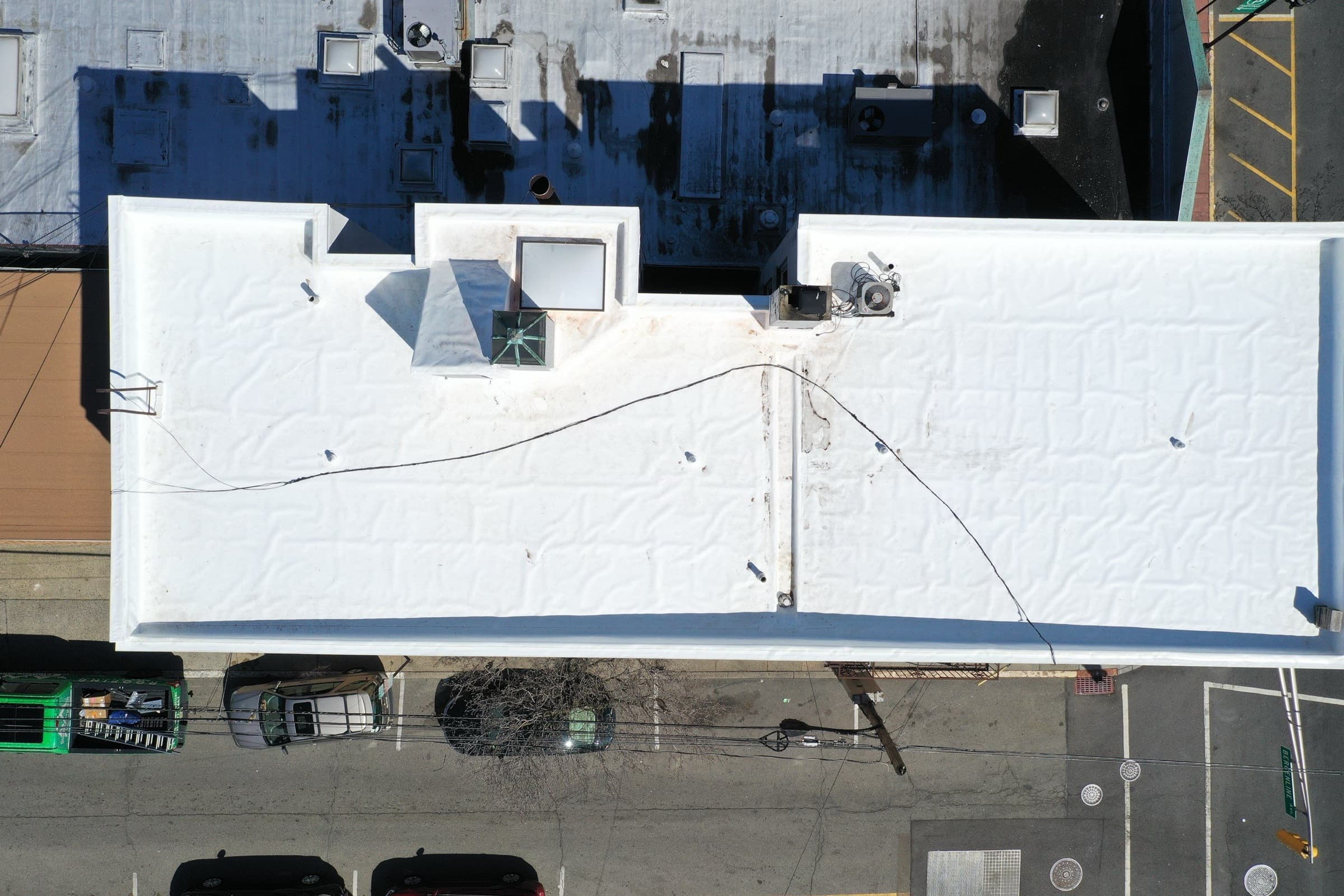 Multifamily building roof, North Bergen, NJ, project photo 1