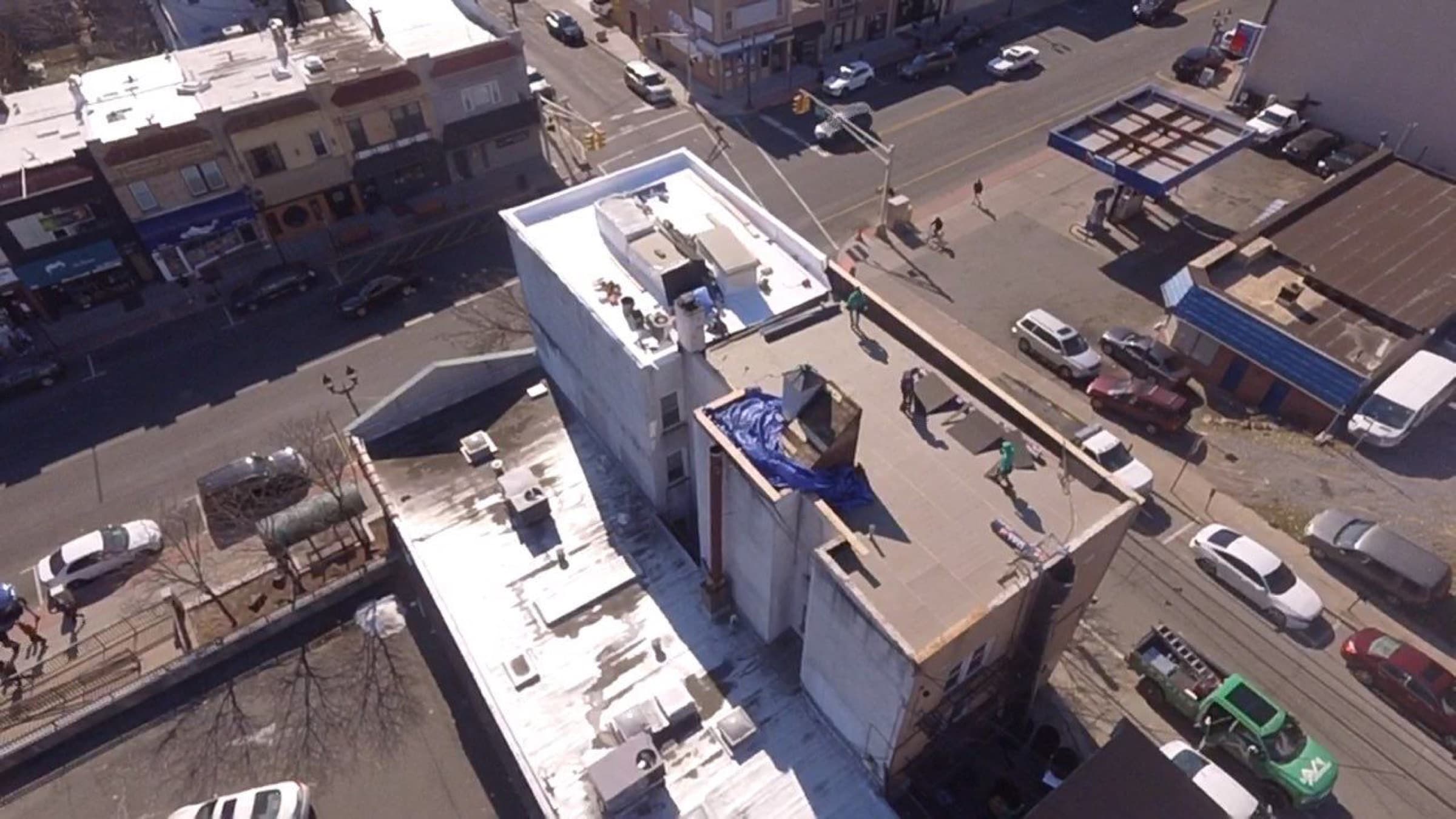 Multifamily building roof, North Bergen, NJ, project photo 3