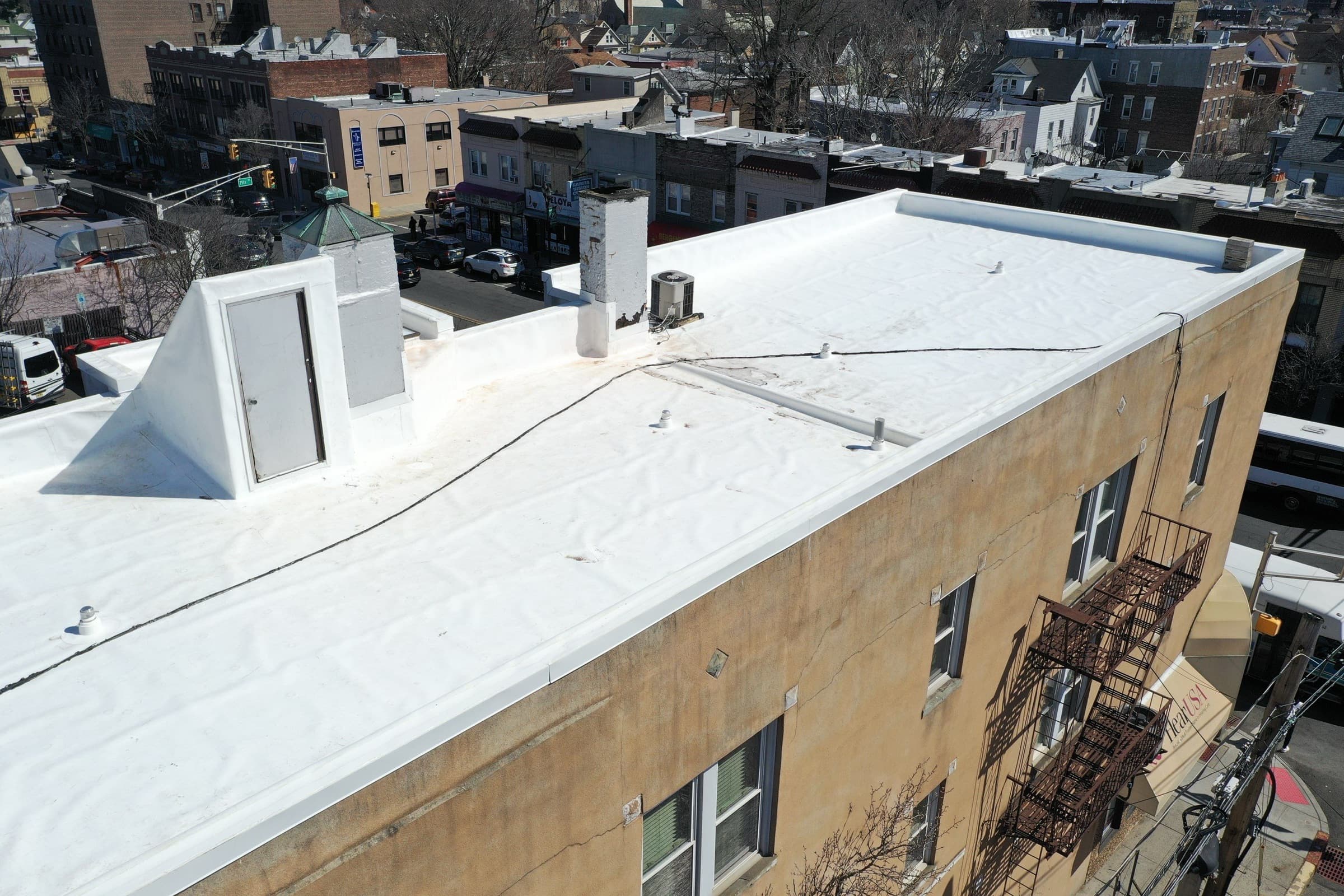 Multifamily building roof, North Bergen, NJ, project photo 4