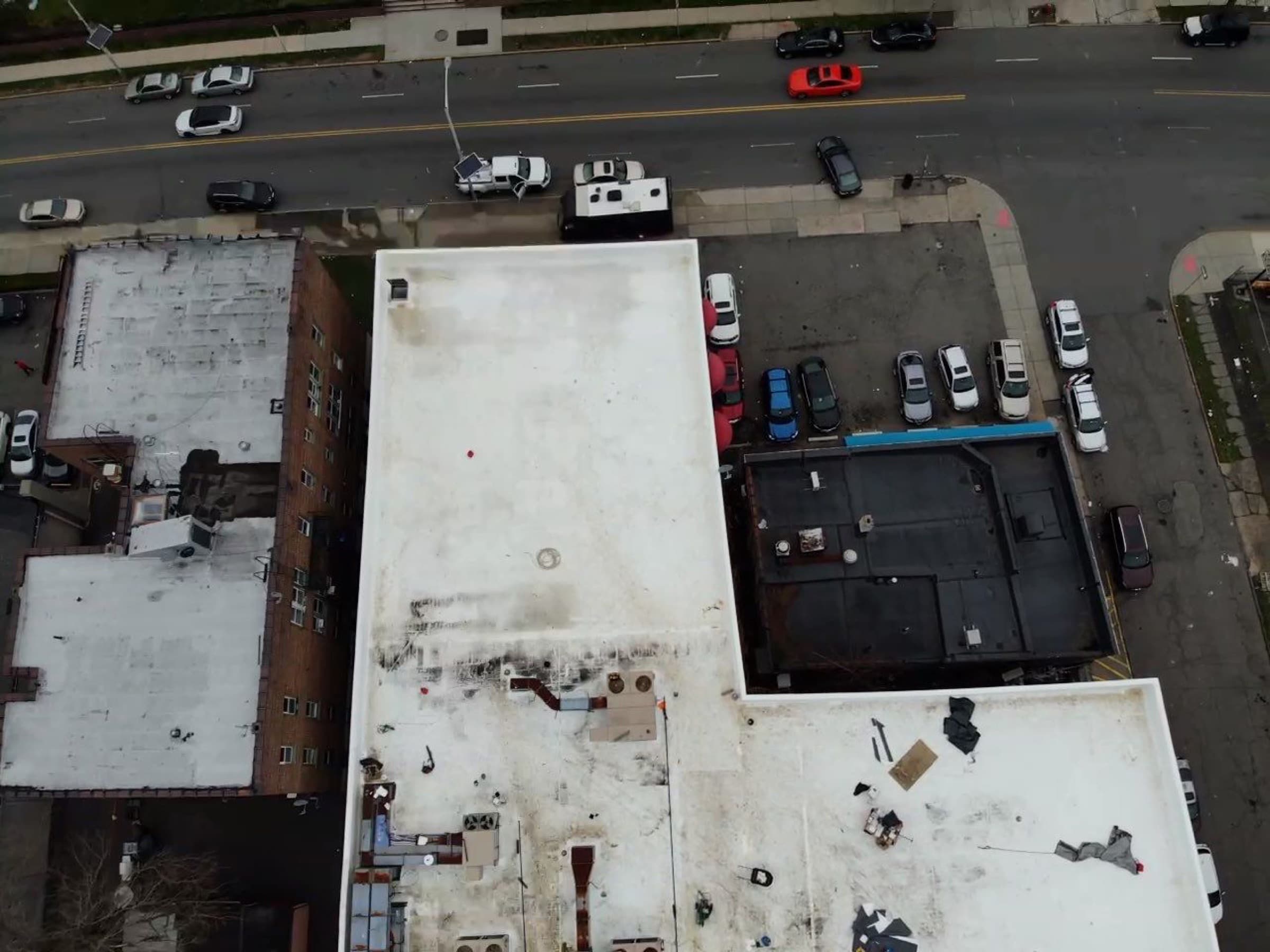 Commercial flat roof, Orange, NJ, project photo 2