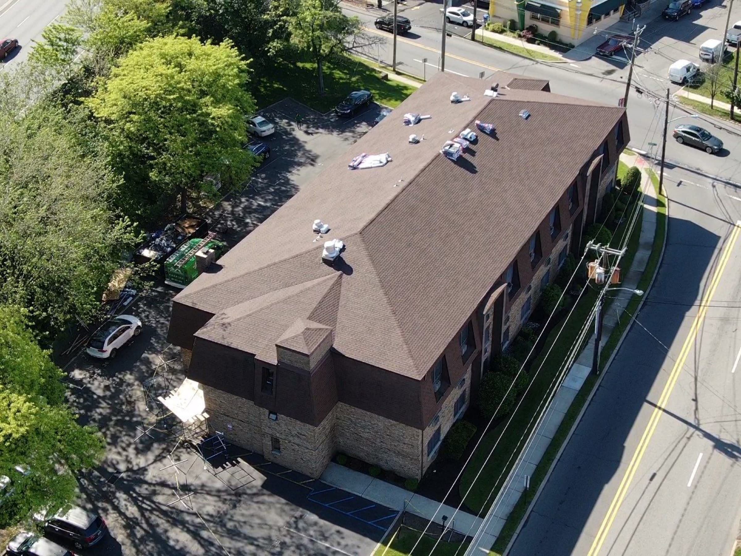 Condominium roof replacement, Saddle Brook, NJ, project photo 3