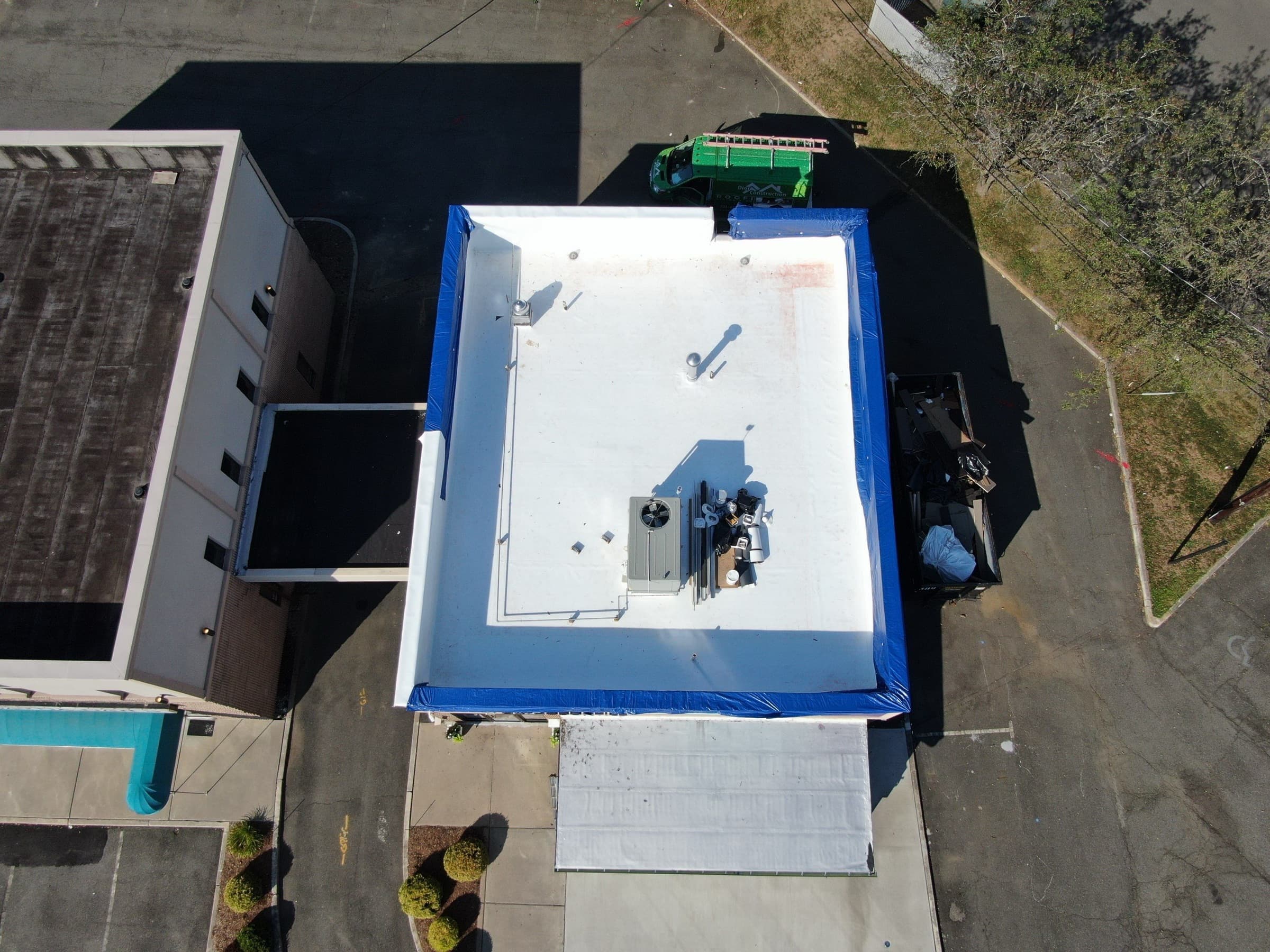 Medical office roof, Wayne, NJ, project photo 3