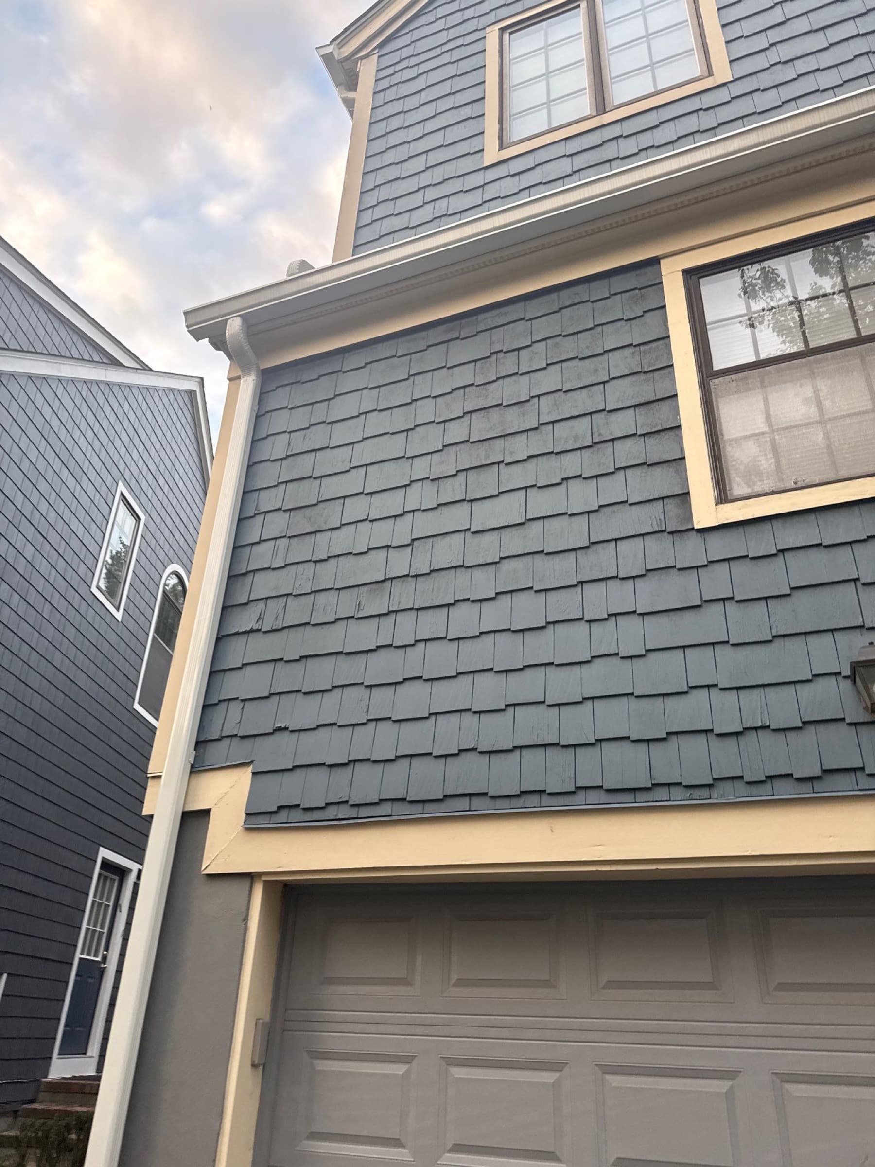 Townhome siding replacement, Wayne, NJ, project photo 2
